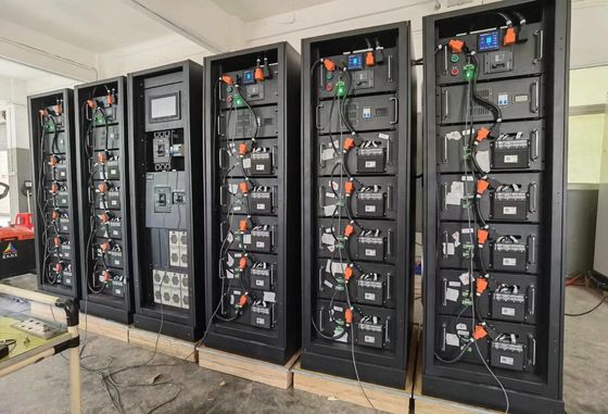 48-240V UPS แบตเตอรี่สำรองแบบพกพา Lifepo4 แบตเตอรี่