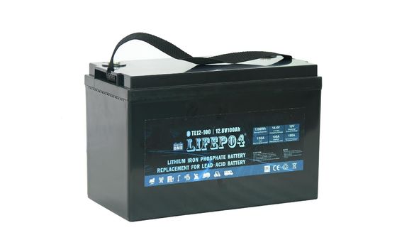 แบตเตอรี่ Lifepo4 แบบพกพา 12V 75AH สำหรับแบตเตอรี่ลิเธียมสำรอง