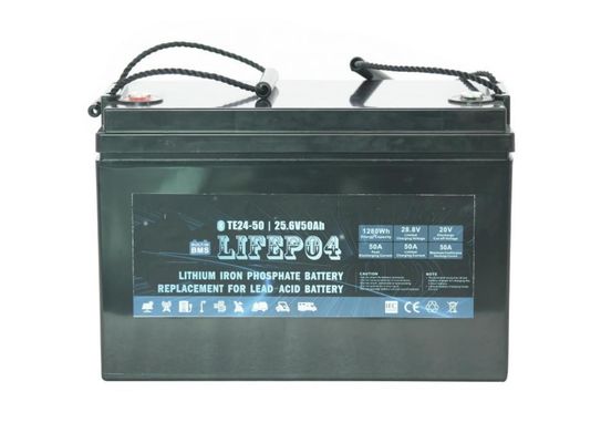 BMS 24V 12AH แบตเตอรี่ Lifepo4 แบบพกพาสำหรับพลังงานสำรอง