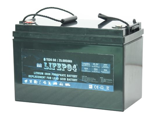 แบตเตอรี่ Lifepo4 แบบพกพา 24v 30ah แบตเตอรี่ลิเธียมไอออน Lifepo4