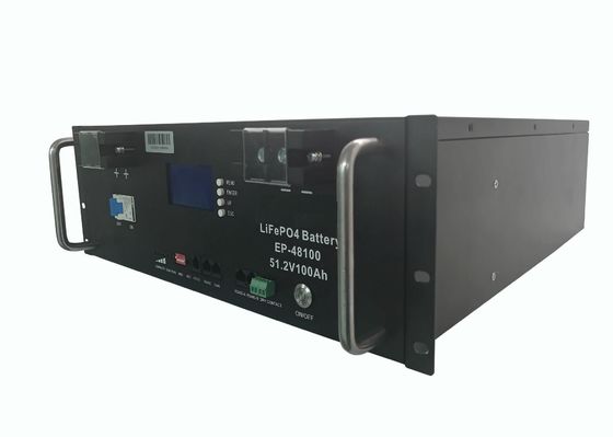 51.2V 50AH แบตเตอรี่สำรองโทรคมนาคม Cooper Server Rack Lifepo4