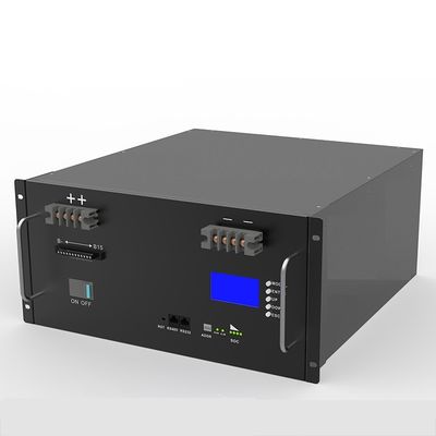 ระบบสำรองแบตเตอรี่โทรคมนาคม 100ah 48v Cooper ชั้นวางแบตเตอรี่ลิเธียม