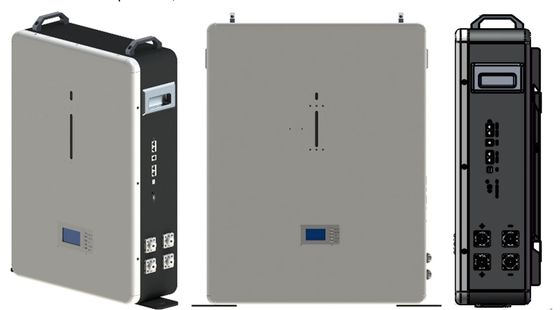 ที่เก็บพลังงานแบตเตอรี่ในประเทศ 24V 400AH แบตเตอรี่ LiFePo แบตเตอรี่ติดผนัง