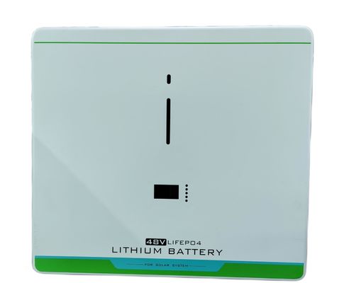 ระบบแบตเตอรี่ในประเทศ 48V 100AH ​​LiFePo4 แบตเตอรี่ติดผนัง