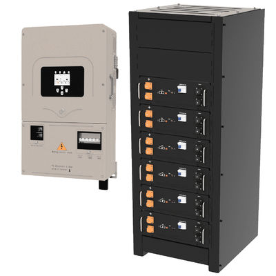 48V 30kWH แบตเตอรี่ในประเทศที่เก็บพลังงาน LiFePo Power Stack Battery