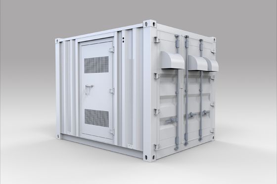 แบตเตอรี่ QES Series Lifepo4 BESS 51.2v 500kwh คอนเทนเนอร์เก็บแบตเตอรี่