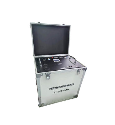 กลางแจ้ง 48V 100ah สถานีไฟฟ้าฉุกเฉินแบบพกพา 51.2v แบตเตอรี่สำรองแคมป์ปิ้ง