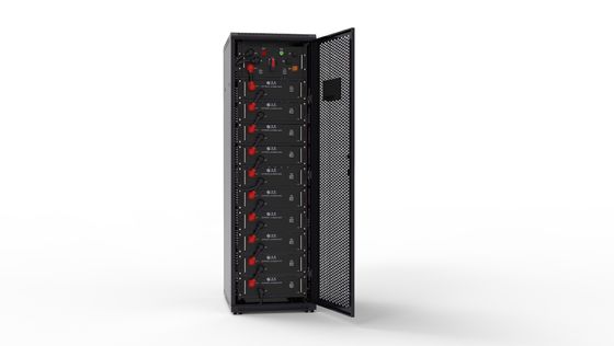 51.2V 100AH ​​ชั้นเก็บแบตเตอรี่พลังงานแสงอาทิตย์ Cooper Telecom Battery Bank