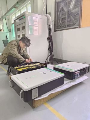 ระบบแบตเตอรี่ในประเทศ 48V 100AH ​​LiFePo4 แบตเตอรี่ติดผนัง