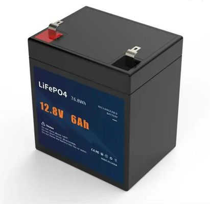 RV Lifepo4 12v 6ah ABS LFP 12v แบตเตอรี่ลิเธียมสำหรับเครื่องมือไฟฟ้า