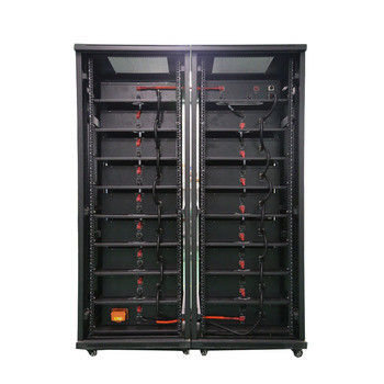 40KW Lifepo4 UPS แบตเตอรี่ 51.2v 100ah แบตเตอรี่ลิเธียม Power Pack ที่เก็บพลังงาน